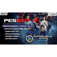 💥NEW HOT💥 (PC GAME) PES 2017 + NEW SEASON PATCH 2025/2026  - DVD,PENDRIVE