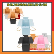 25x12x12 Cm Box Bag Box Cardboard Packaging/ Hampers Box/