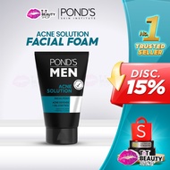 Ponds Men Acne Clear Oil Control Men's Facial Wash Men Face Wash for Men to Fight Acne in 3 Days - T