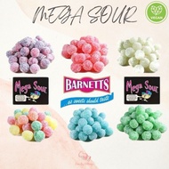 Candy Cottage Barnetts Mega Sour Sweets - Black Death, Sour Candy, Explosive Sour