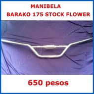 ▥ ━ ▼ Handle Bar Stainless , Universal Handle Bar 7/8 "Barako Stock Flower"