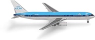 herpa 537759 KLM Boeing 767-300 Model Aircraft 1:500 Scale Collectible Model without Base Metal Mini