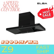 Elba Designer Hood EH-R9033 (BK) Suction Power 1800m/hr