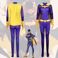 Yy Yy Gotham Knights Nightwing 3D Jumpsuit Women Men Bat Batgirl Cosplay Halloween Costume Cape Sui