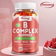 Vitamin B Complex Gummies | Vitamin B Gummies for Women, Men, and Kids | Boost Energy and Metabolism