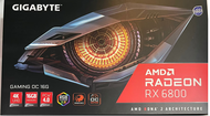 VGA (การ์ดแสดงผล) GIGABYTE RADEON RX 6800 GAMING OC 16G - 16GB GDDR6 (GV-R68GAMING OC-16GD) สินค้ามื