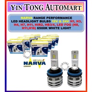 NARVA Range Performance LED 12V & 24V (H1, H3, H4, H7, H11, HIR2, HB3/4, LED FOG (H8, H11,H16)) 6500