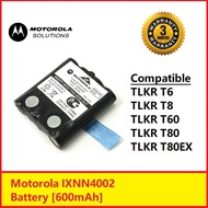 [Ready Stock] Motorola Original Battery IXNN4002 for Walkie Talkie T6, T7, T8, T80EX , T62, T60