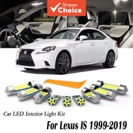 Full Car LED Bulb Interior Light Kit for Lexus IS MK1 MK2 MK3 IS200 IS250 IS300 IS350 IS300h IS200t 