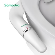 SAMODRA Ultra-Slim Bidet Attachment Non-Electric Dual Nozzle (Frontal & Rear Wash) Adjustable Water 