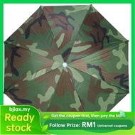 Bjiax Outdoor Foldable Umbrella Hat Fishing Sun Hiking Headwear
