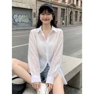 LK744 Collar Shirt With Sleeves Stylish Style Bow Tie At The Back 2in1 Design Both Cool And Sexy Com