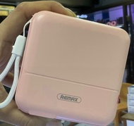 Remax Power Bank 15000mAh RPP-20 ของแท้100% แบตสำรอง พร้อมปลั๊กไฟสายชาร์จในตัว ความจุ 15000mAh มีหน้