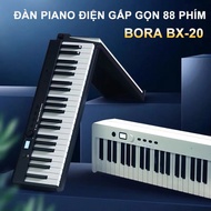 Bora BX-20 Folding Electric Piano (BX20) - Travel Piano, MIDI Bluetooth, 88 pressure-sensitive keys