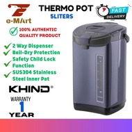 KHIND Periuk Air Panas Termo 5L Thermo Pot 5 Liter ( AP500C)