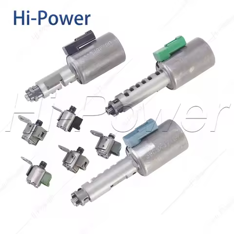 8 PCS Transmission Solenoids Set For AW55-50SN AW55-51SN AF33-5 AW235 RE5F22A Gearbox Solenoid Valve