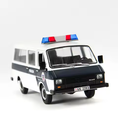1/43 Alloy Diecast Model Collectible DeAGOSTINI RAF-22038 Polices Car Russian Raf Car Ambulance Vehi
