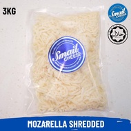 [READYSTOCK] SHREDDED MOZZARELLA CHEESE HALAL 3KG