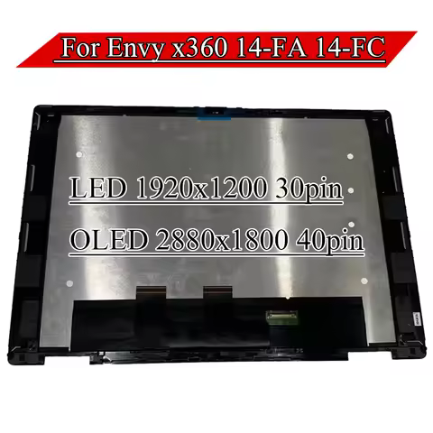 14-fc 14-fa For HP Envy x360 14-FA 14-FC LCD Screen Display Panel Touch Digitizer Assembly Laptop Re