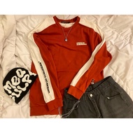 URBAN SWEATSHIRT FULLY COTTON STREETWEAR Y2K GRUNGE RETRO SKATER OUTFIT THRIFTED OVERSIZED SWEATSHIR