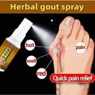 [Original] Gout spray Ubat gout Ubat joint pain Rapid swelling Pain relief Herbal formula Safe & No 