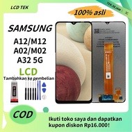A12 LCD SAMSUNG A12 / M12 / A02 /A32 5G/M02 LCD TOUCHSCREEN Complete HD+ Fullset LCD Samsung A02 / M