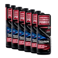Caltex Techron Concentrate Plus (6 Bottles x 355ml) Petrol Complete Fuel System Cleaner