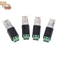 sun RJ45 to RS485 Converter RJ45 Terminal Adapter RJ45 to RS485 Adapter Crystal to Terminal shine