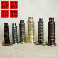 New Authentic Leaning Tower of Pisa Model Electroplated Craft Travel Souvenir Leaning Tower Availabl