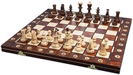 [iroiro]Senator Chess Set - 16 Folding Board - B Poland wooden chess set 41cm chess board chess ball set Poland wood chess