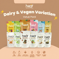 Heal Protein Shake Powder Pack Whey Protein/Pea Protein/Plant Based Vegan Protein Shake Powder