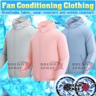 New Style Air Conditioning Clothing Clothes with 2 Fans Cooling Fan Clothes Jacket
