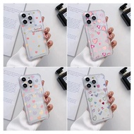 Colorful Heart Love Case For Iphone 13 Pro Max 12 11 Pro XR XS Max X 7 8 Plus Iphone13 Soft Wallet S