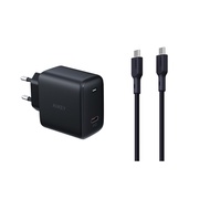 [ชุดชาร์จเร็วสำหรับซัมซุง] AUKEY หัวชาร์จเร็ว 45W 30W 25W PD Wall Charger with GaN Power Tech สำหรับ