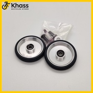 [H&amp;H] EZ WHEELS 55MM FOR BROMPTON FOLDING BICYCLES