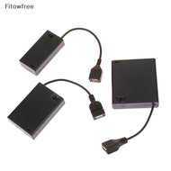 Fitow 4.5V AA Battery Holder USB Power Supply Box For 5th And 7th Batteries FE