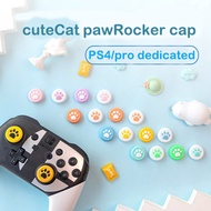 Cute Cat Paw Silicone Analog Thumb Stick Grips for Nintendo Switch PRO/PS4 Controller Thumbstick Cap