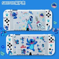 Cute Stitch Case For for Nintendo Switch &amp; Oled Shell PC Cover Dockable For NS Switch Accessories Console