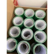HIJAU (1 CARDBOARD CONTAINS 288 ROLL) Green "FRESH" writing Isolation Duct Tape 12mm x 50m