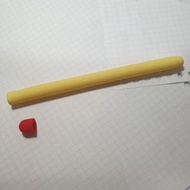 Apple pencil2代筆套（黃身紅蓋）