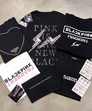 日本限定 BLACKPINK × fragment 藤原浩 聯名商品  Black Pink  Deadline 演唱會 rose Rosie Lisa jeanie 周邊