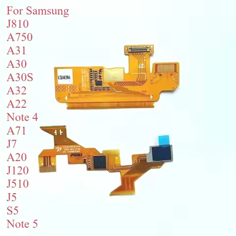 5pcs LCD Touch Screen Image Flex Cable For Samsung Galaxy A30 A31 A30S A32 A22 J7 J810 A750 Note 4 A