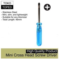 [AN] Obeng Mini Cross Head | screw driver rda