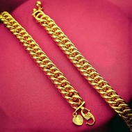 COP 916 EXACTLY KOREAN GOLD HAND CHAIN 916 GOLD BRACELET (BRACELET)