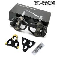 SHIMANO PD R8000 Pedals Road Bike Clipless Pedals with SPD-SL ULTEGRA R8000 Cleats Pedal SM-SH11 box