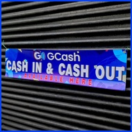 ✼ ❁ ∟ GCASH CASH IN/OUT BANNER TARPAULIN