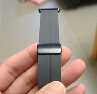 小米手環 8pro 深灰矽膠磁吸錶帶
