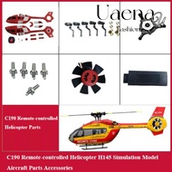 UAENAU H145 Simulation Model, Aircraft Parts Accessories Universal C190 remote-controlled Helicopter