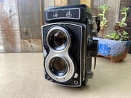 海鷗4b 120 膠片相機早期白臉版  快門工作 有鏡頭