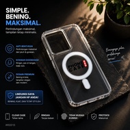 REDMI 15 REDMI 15C CLEAR CASE MAGNETIC CASE REDMI 15 REDMI 15C CM-01